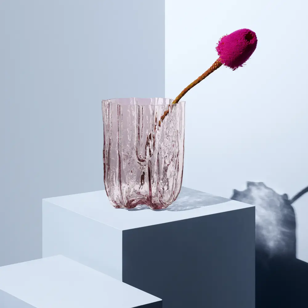 Crackle Vase Reliable, Tall