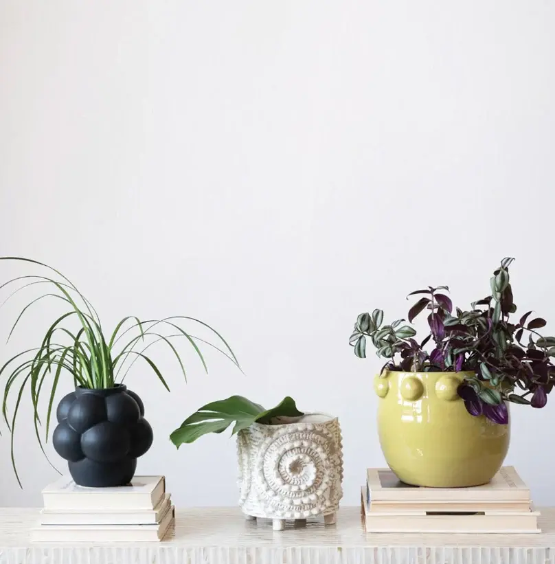Midnight Bubble Vase