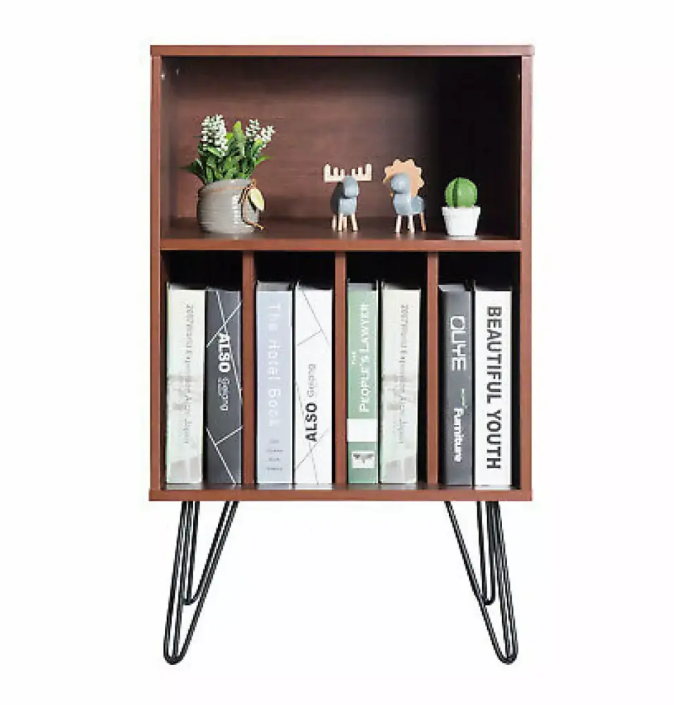 FENG20 File Cabinet Split Storage Space Saving Standing Storage Bookshelf Metal Legs