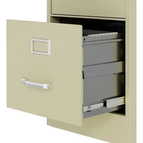 Lorell Commercial-Grade Putty Vertical File Cabinet 15 x 22 x 40.2 3 Drawers