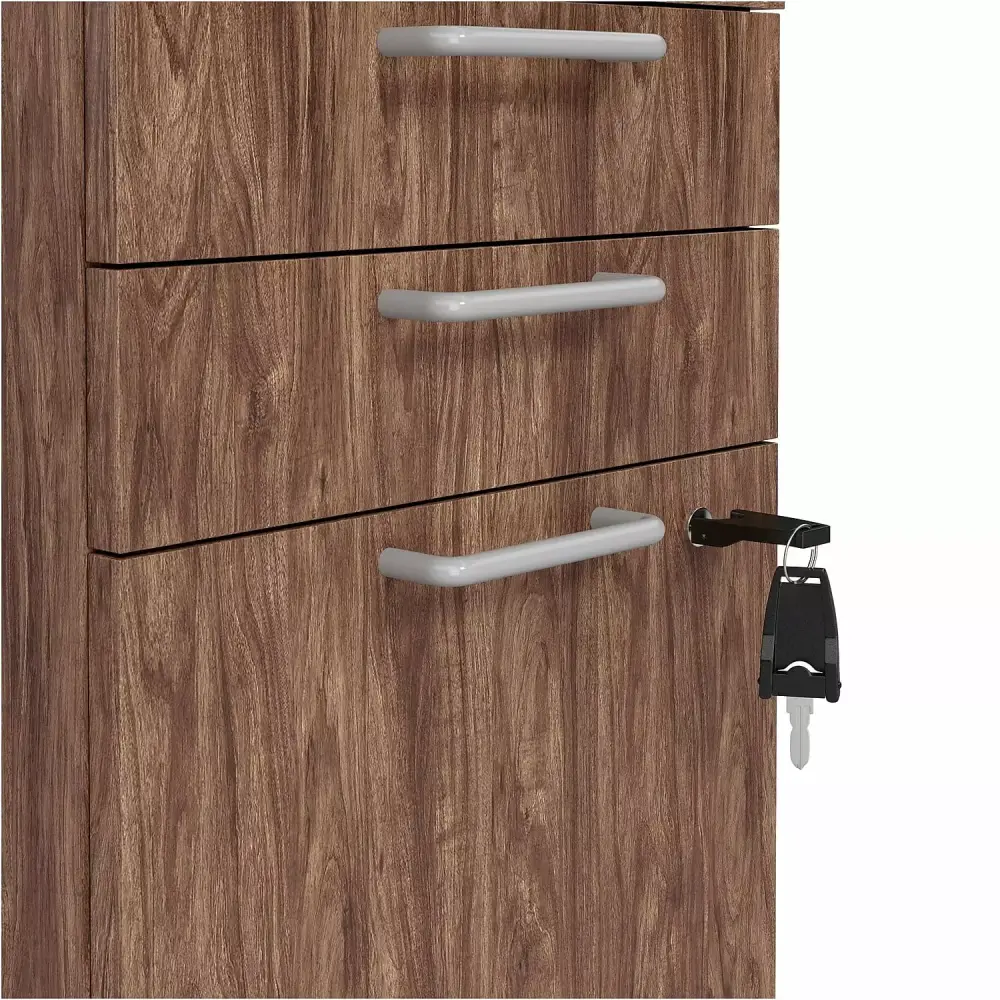 Union & Scale 3-Drawer Vertical Mobile File Cabinet Letter Legal Size UN56981 WorkLife Brands