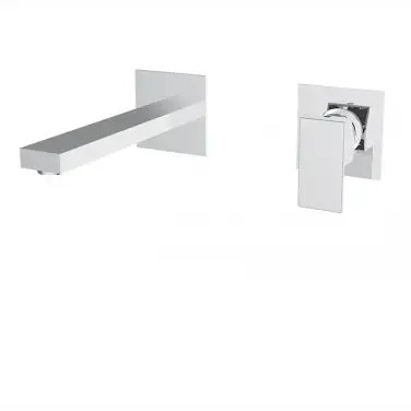 Bracket-mounted sink faucet - 24 x 36 Inches