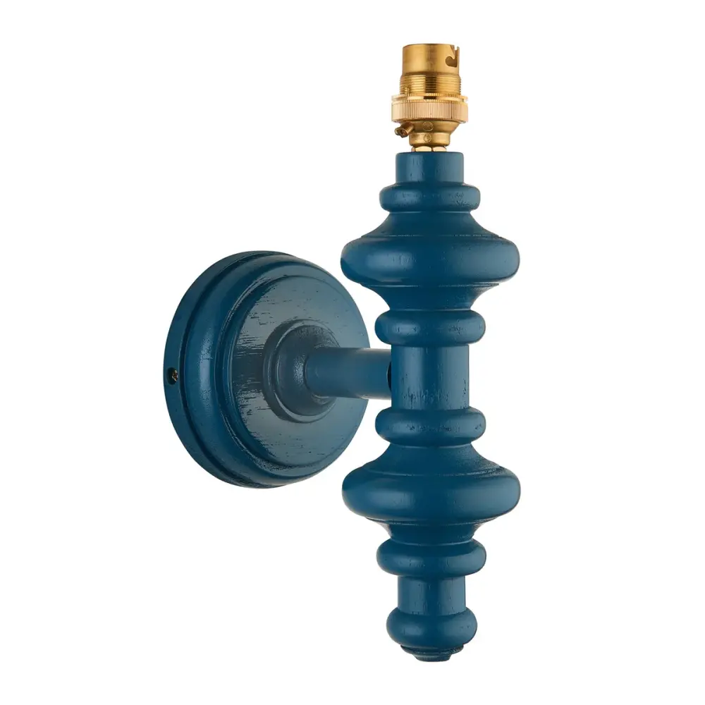 Aldeby Wall Portable - Satin Marlin Blue Paint