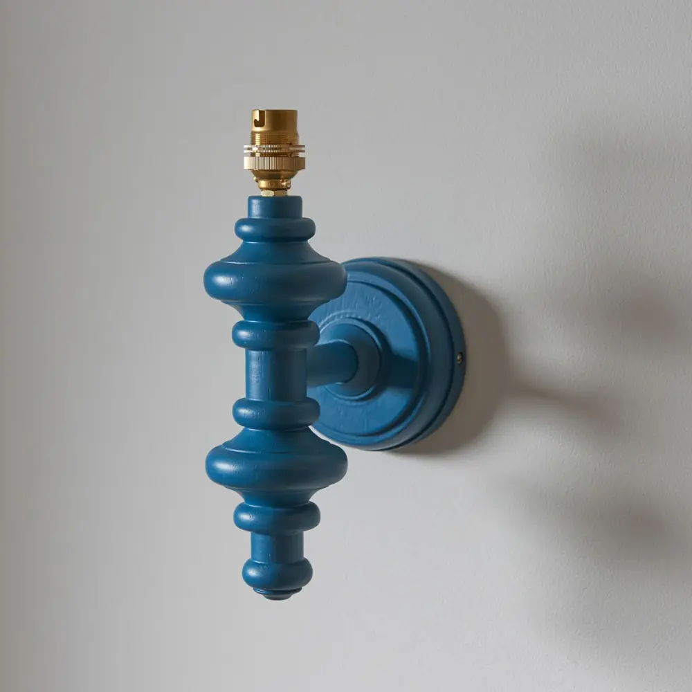 Aldeby Wall Portable - Satin Marlin Blue Paint
