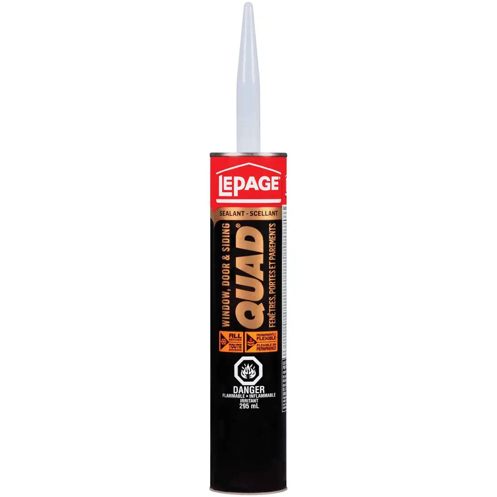 Quad Windows, Doors and Siding Sealant, 295 ml (Sand #219)