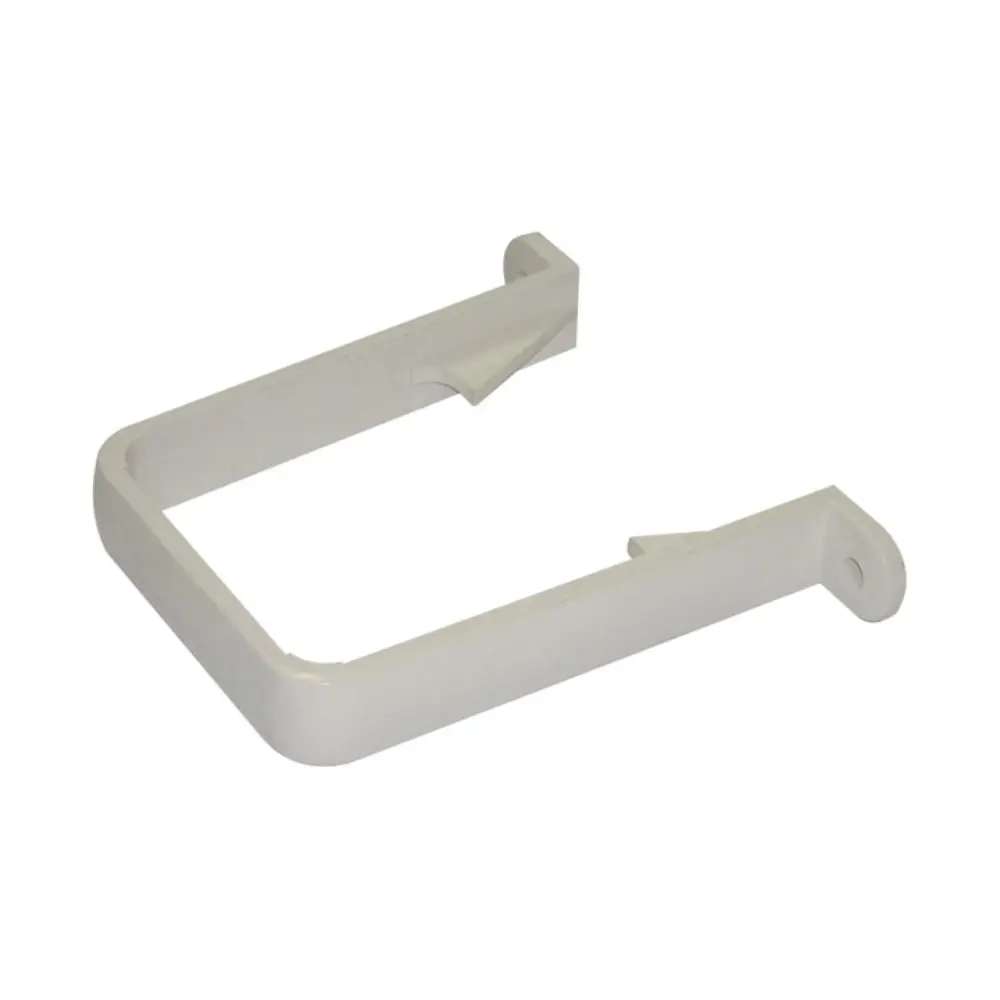 FloPlast 65mm Square Pipe Clip - Std Pearl