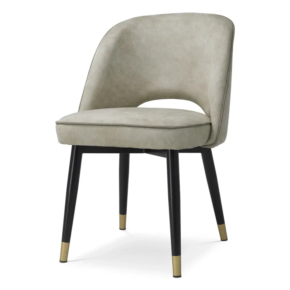 Cliff Set 2 Dining Chairs - Mayer Quicksilver