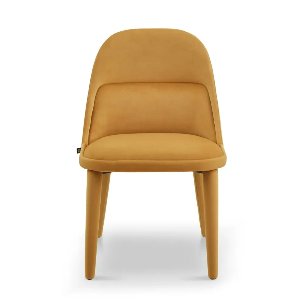 Diva Dining Chair - Kaster II Mustard Set 4