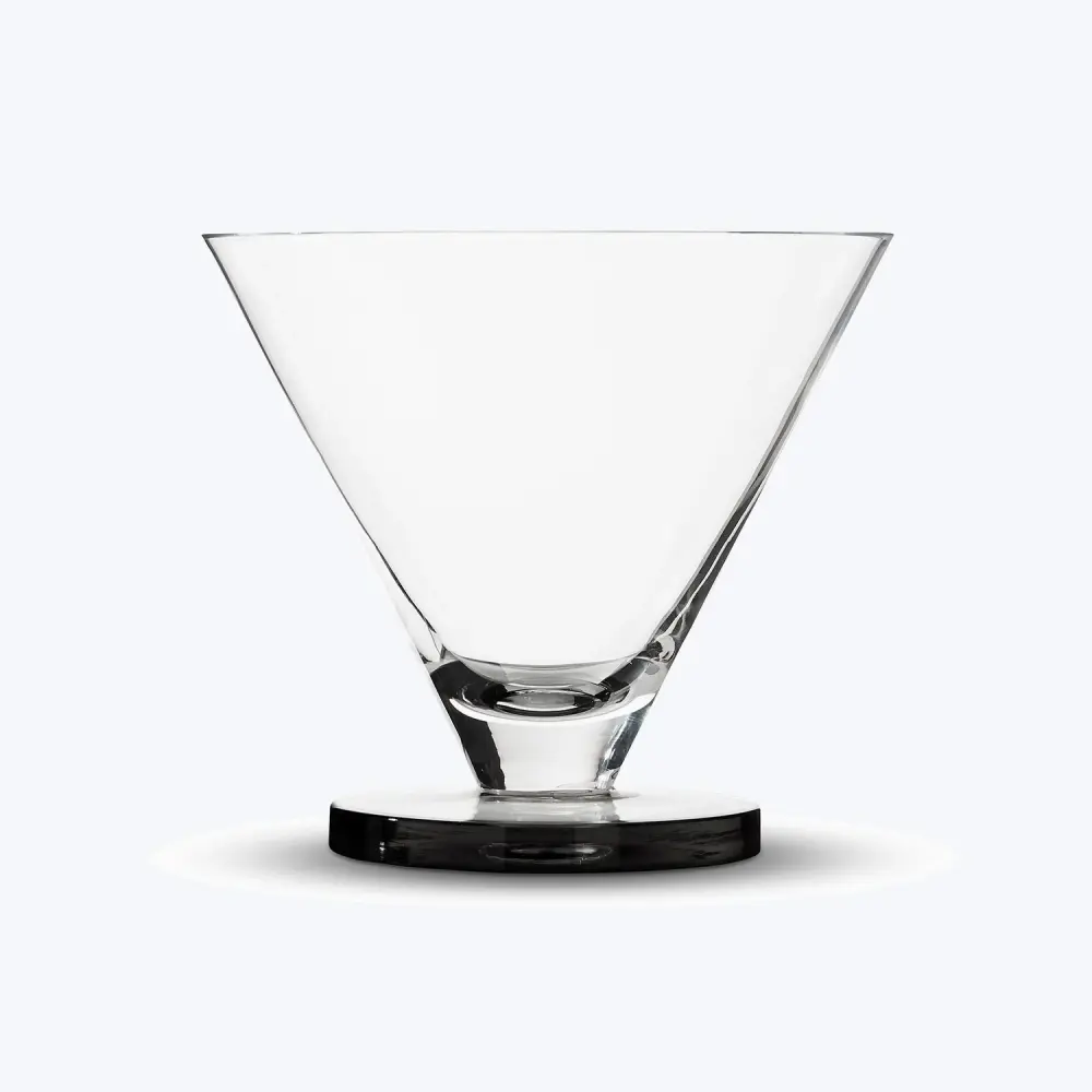 Electric Puck Cocktail Glass