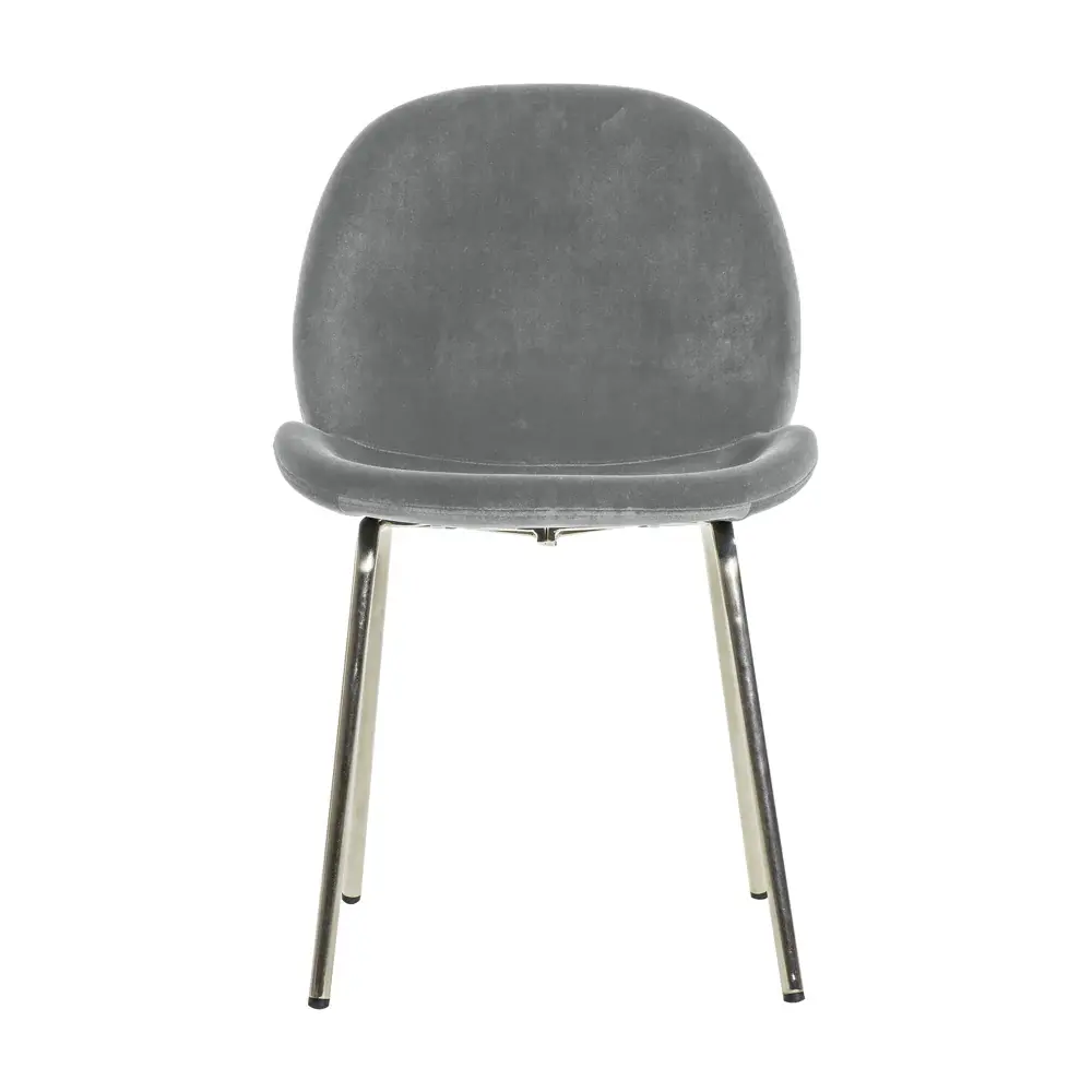 Flanagan Set 2 Chairs - Airy Grey Velvet