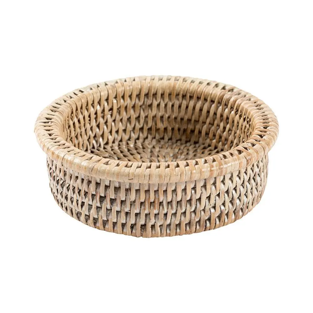 Rattan Wine Bottle Coaster Entertaining
