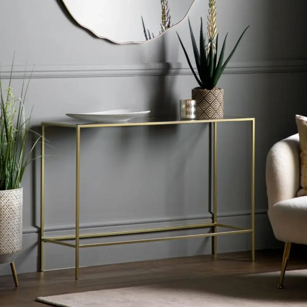 Rothbury Console Table - Champagne