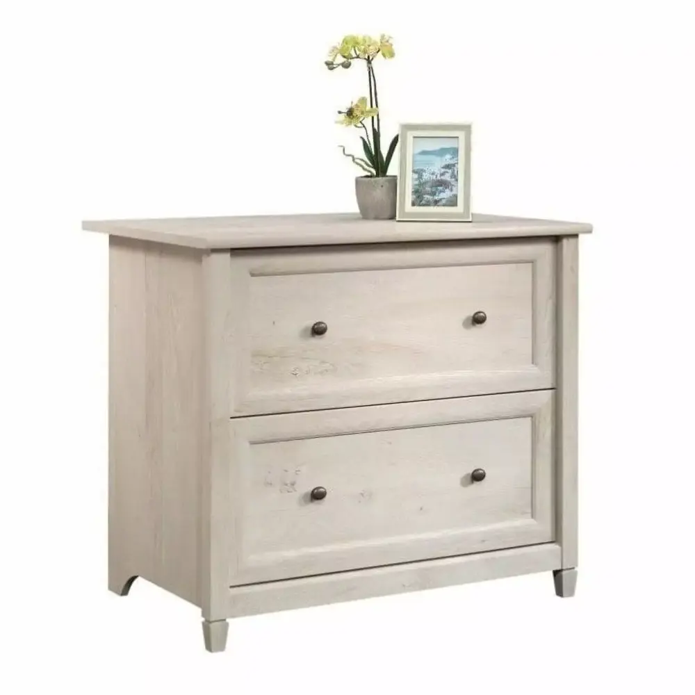 Pemberly Row File Cabinet Chalked Chestnut - Engineered Wood 2-Drawer Storage