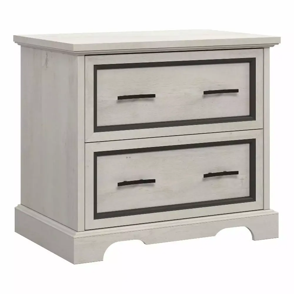 Sauder Carolina Grove 2-Drawer Lateral File Cabinet Winter Oak Finish