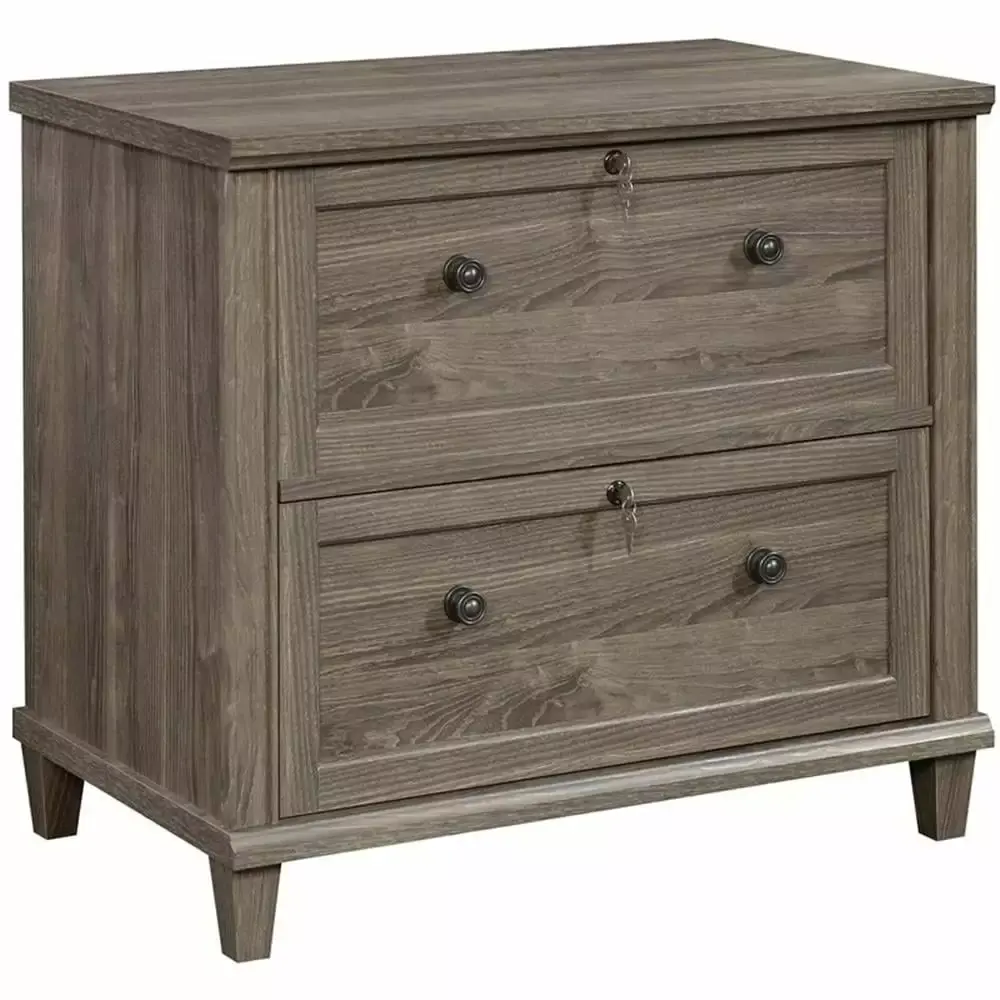 Kingfisher Lane Emery Oak Engineered Wood Lateral File Cabinet