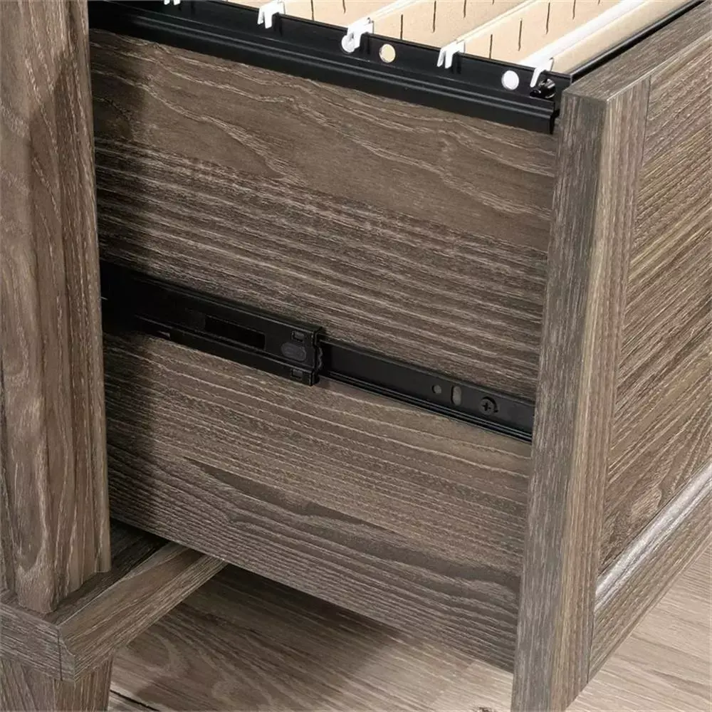 Kingfisher Lane Emery Oak Engineered Wood Lateral File Cabinet